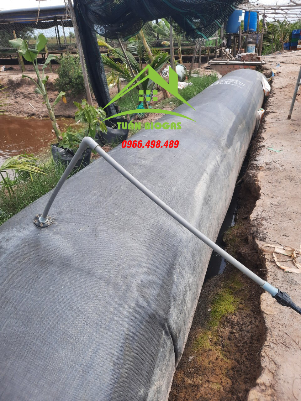 Cách làm hầm biogas bằng túi ủ chuyên dụng mới nhất 2021.