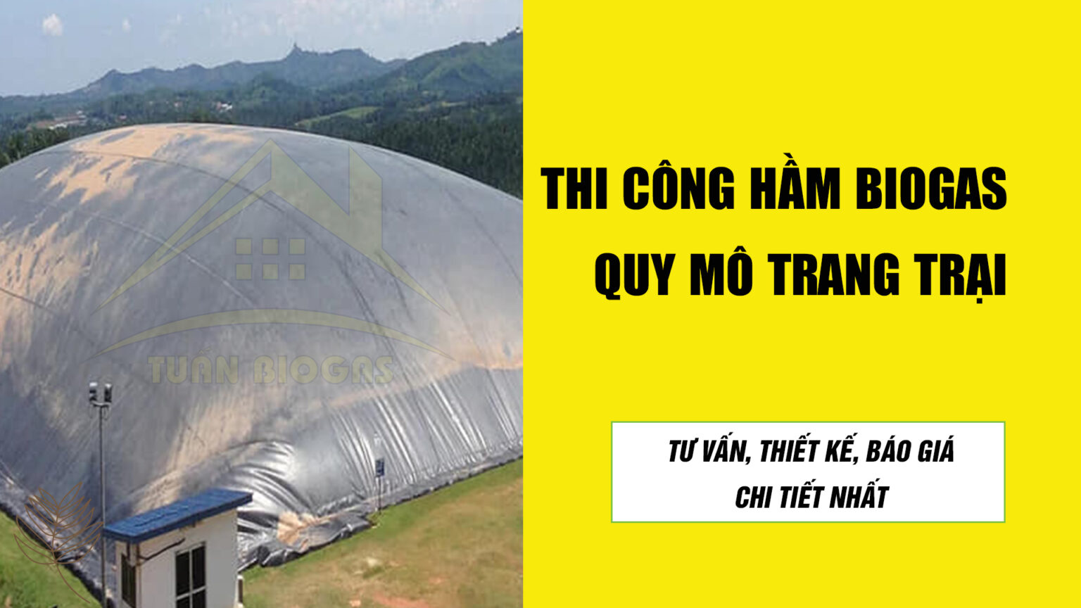 Túi biogas giải quyết tận gốc ô nhiễm 2023| Có gas sau 15 ngày lắp đặt.