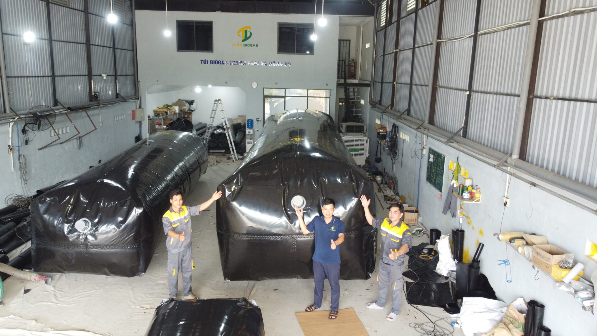 Khảo sát, báo giá túi biogas công nghệ mới