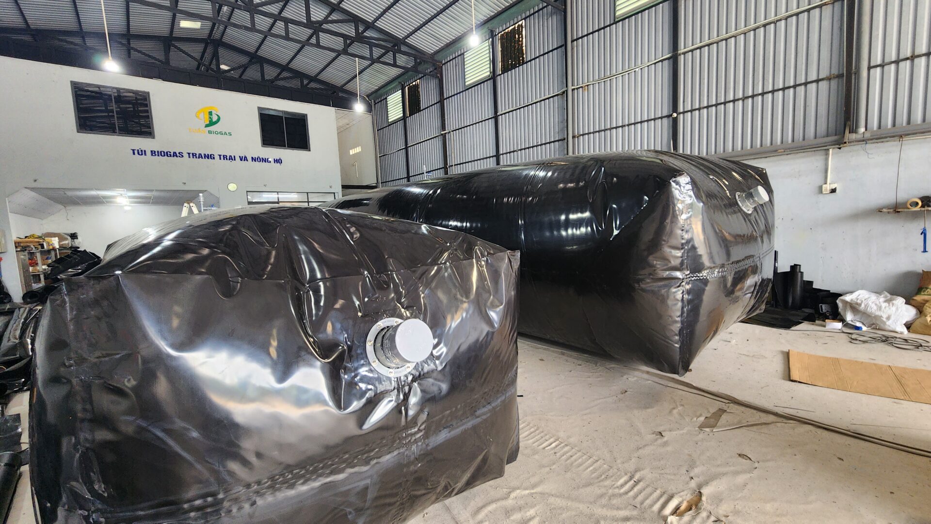 So sánh túi biogas thế hệ mới túi biogas chuyên dụng