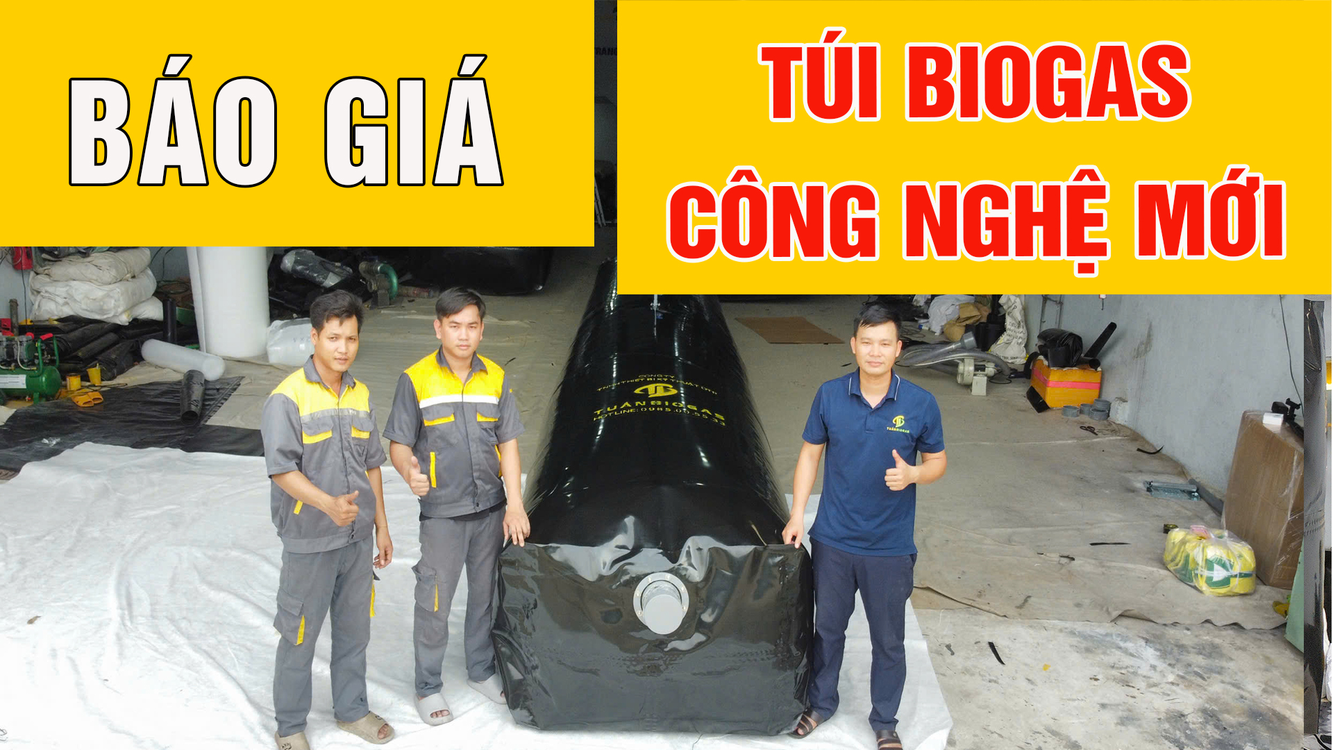 báo giá túi biogas công nghệ mới