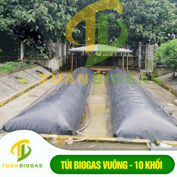 Túi biogas vuông 10 khối