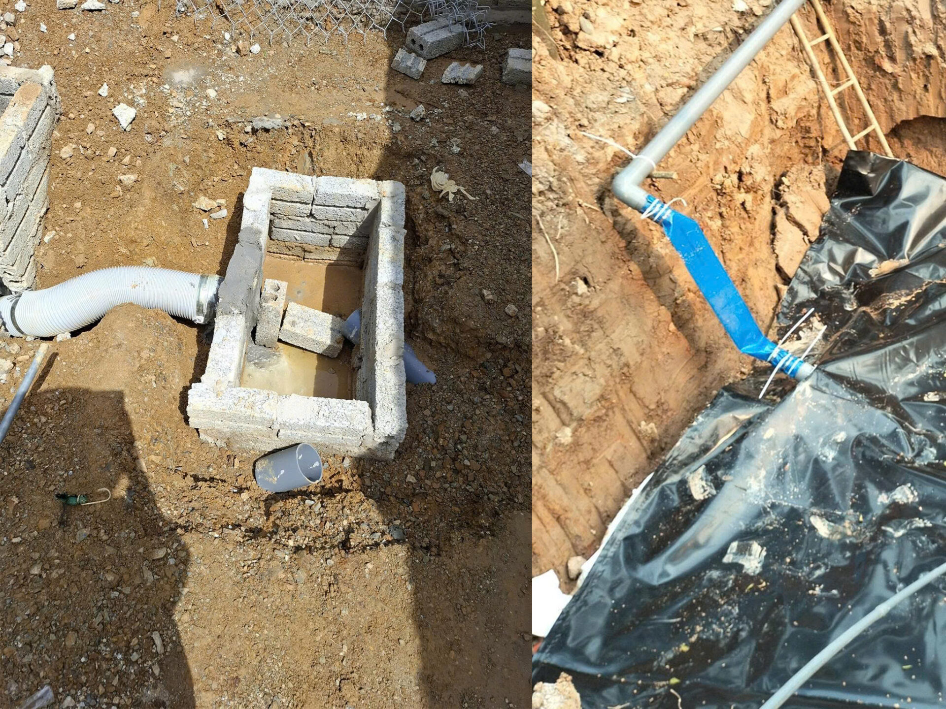 Ống ruột gà Tuấn Biogas và Ống nhựa dẻo PVC